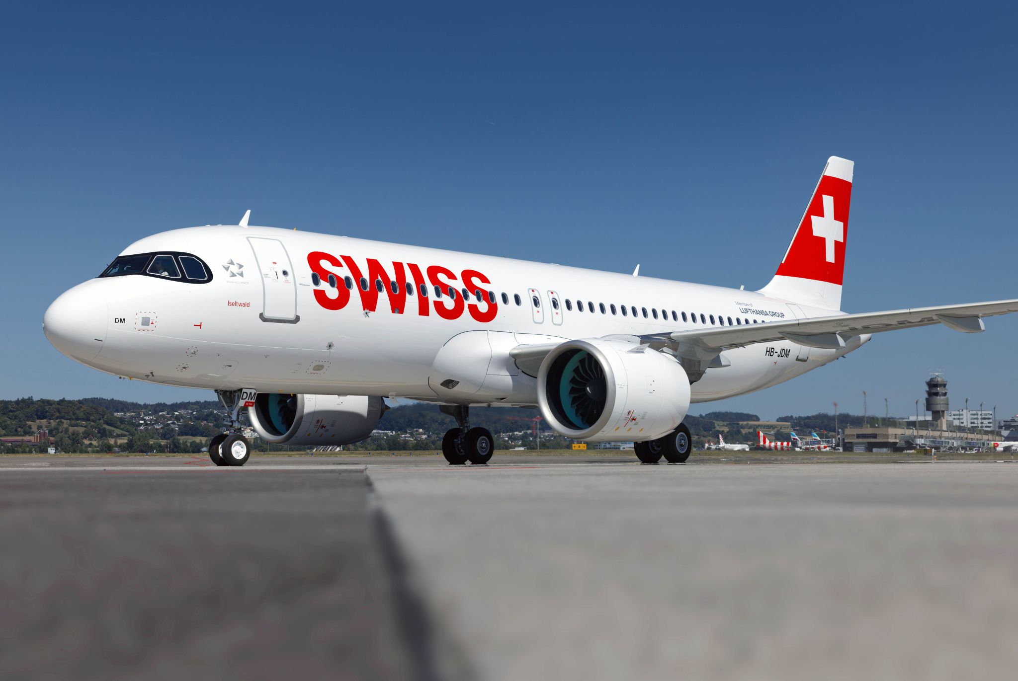 Swiss Airbus Iseltwald